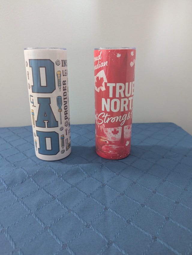 20oz Stainless Steel Tumblers - $25 Each