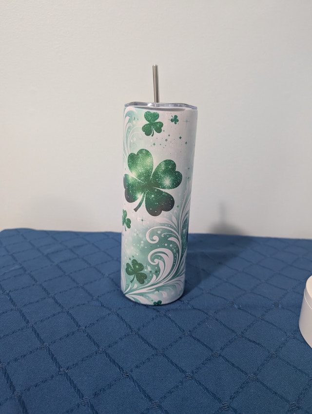 St Patrick's Day Tumbler - 20 oz Stainless Steel