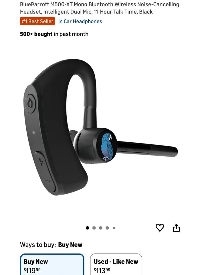 (New) Wireless Noise-Cancelling Headset