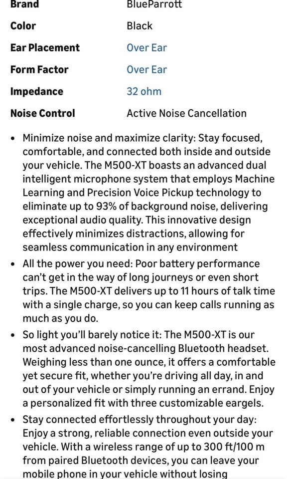 (New) Wireless Noise-Cancelling Headset - photo 2