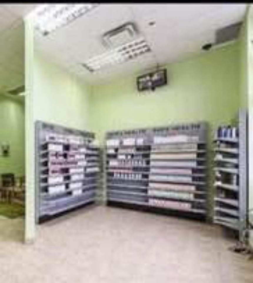 Metal Pharmacy Rack