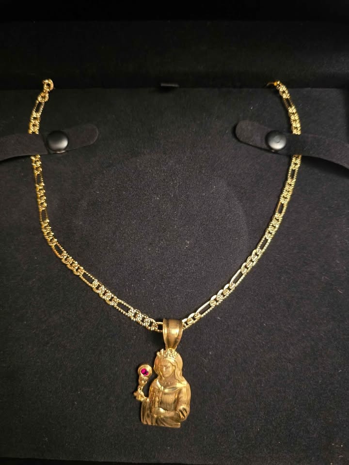18 k gold plated pendent - photo 2