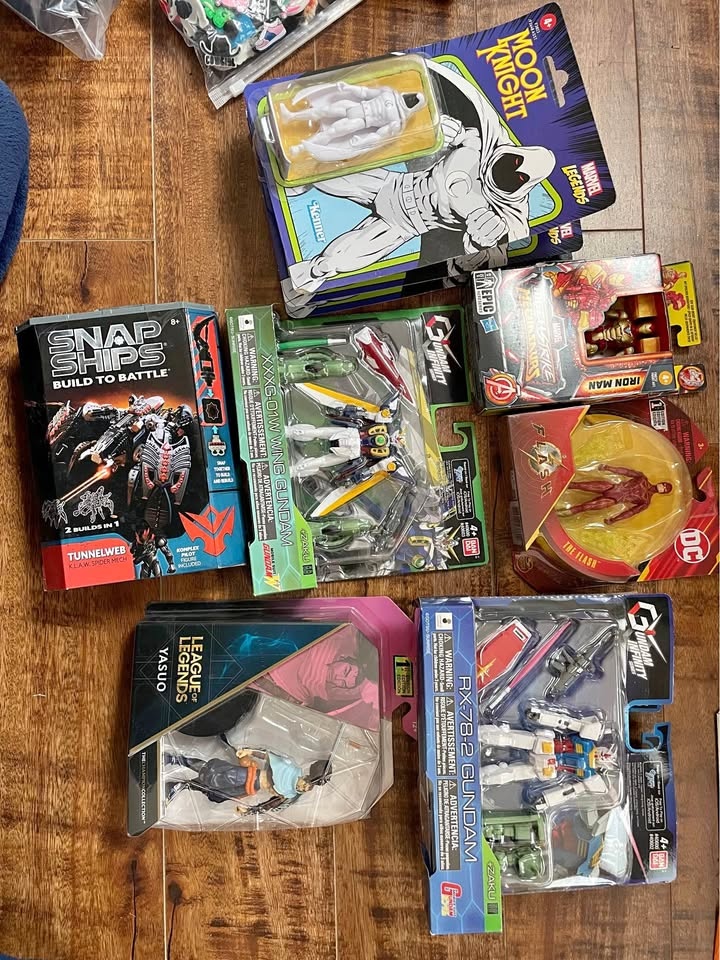 New in box Boy toy Marvel DC Gundam