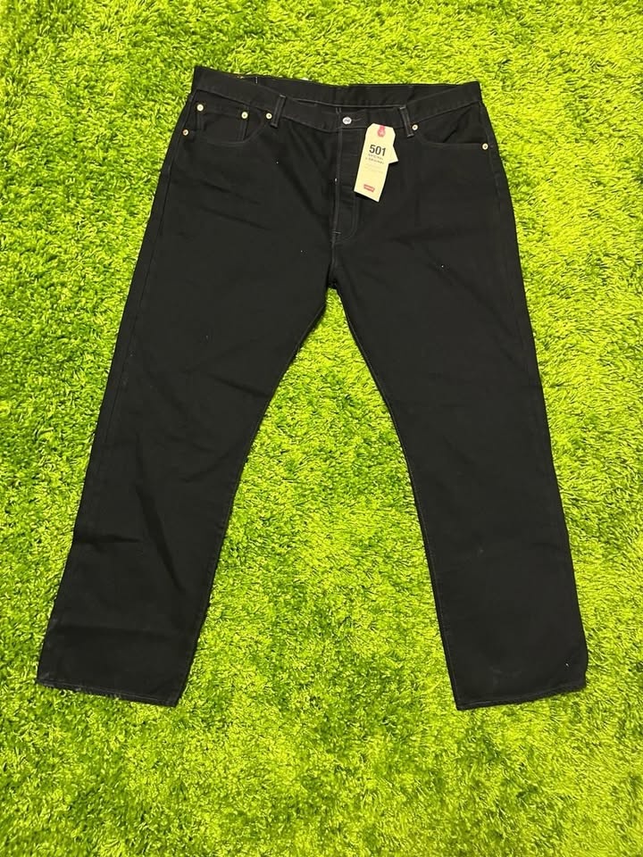 Levi's Men's 501 Original Fit Jeans - Black - 42W x 32L - photo 4