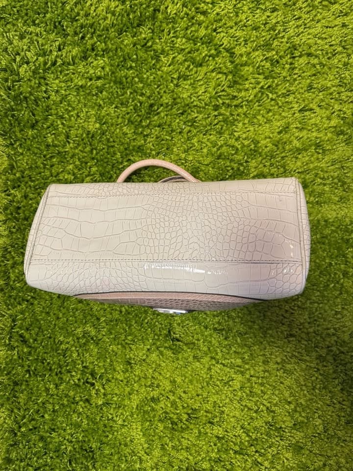 Vintage Guess Y2K Croc-Embossed Tri-Tone Handbag - photo 4