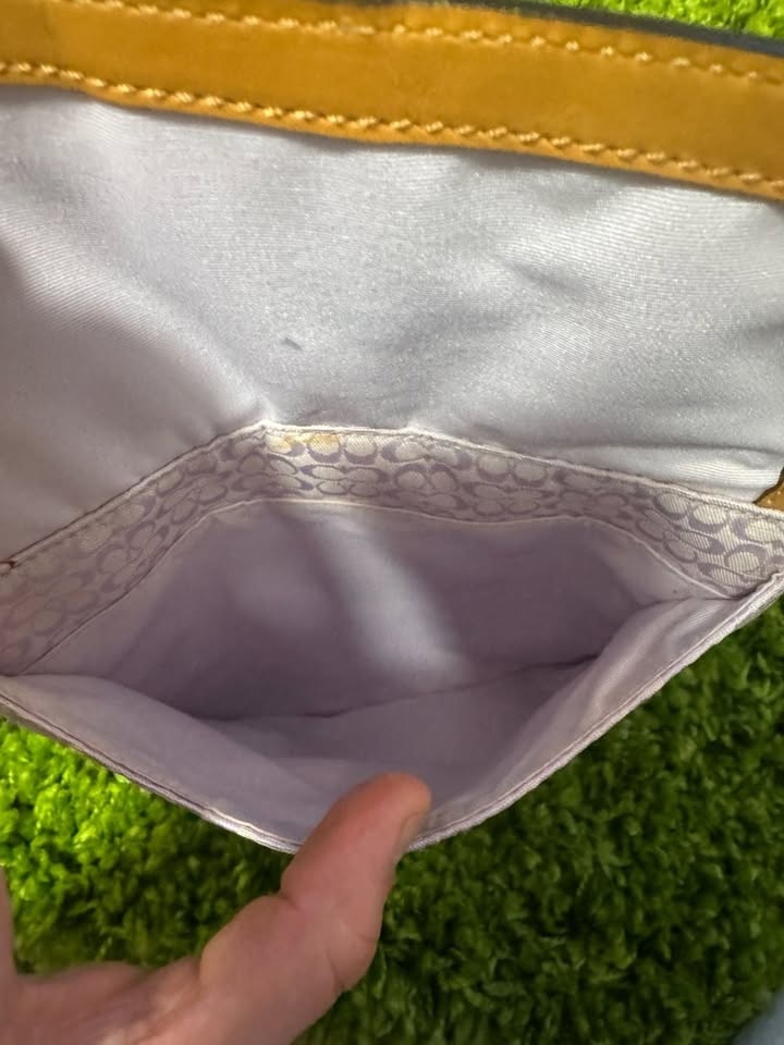 Coach Lavender Signature Jacquard Soho Swing Crossbody Bag - photo 5