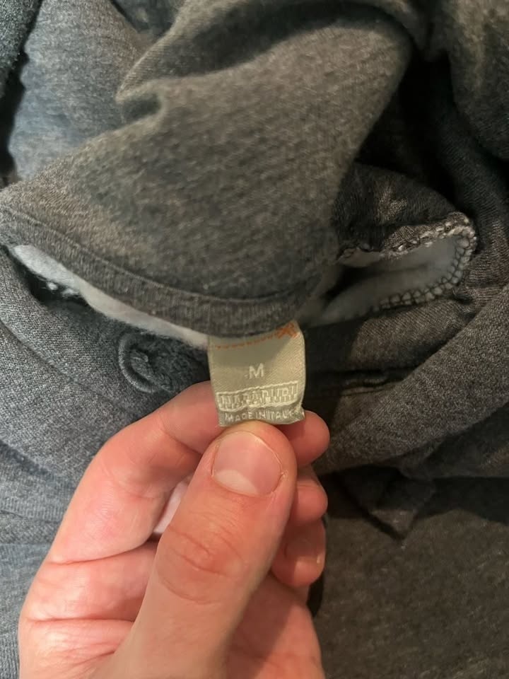 Napapijri Burgee Winter Anorak Hoodie - Grey Melange - Medium - photo 5