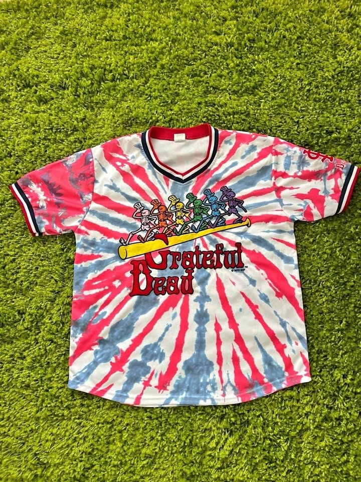 St Louis Cardinals Grateful Dead Tie-dye Jersey - Small