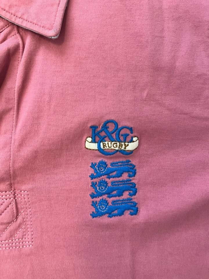 Kent & Curwen Pink Rugby Polo Shirt - photo 2