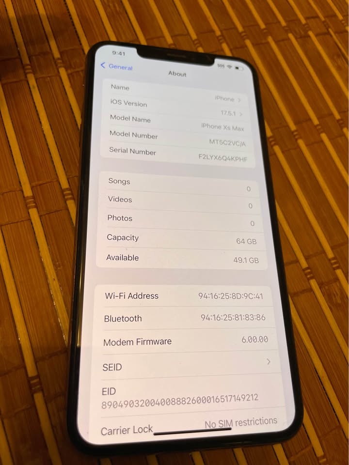 Apple iPhone XS Max - 64GB - Good Condition - Unlocked - photo 4