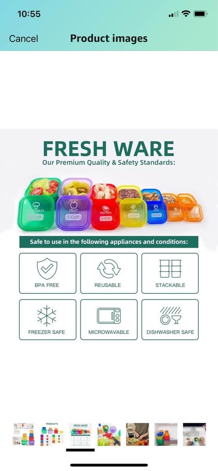 New Finorder 21 Day Portion Control Container Kit (7-Piece) - photo 2