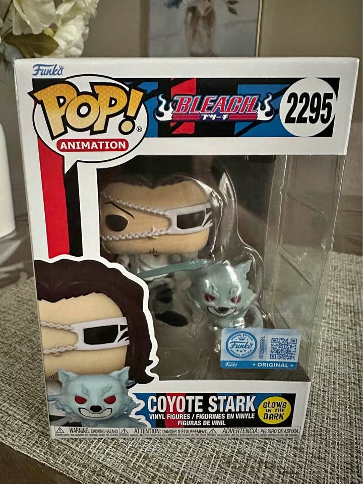 Funko Pop Bleach Coyote Stark 2295 Glow in the Dark Special Edit