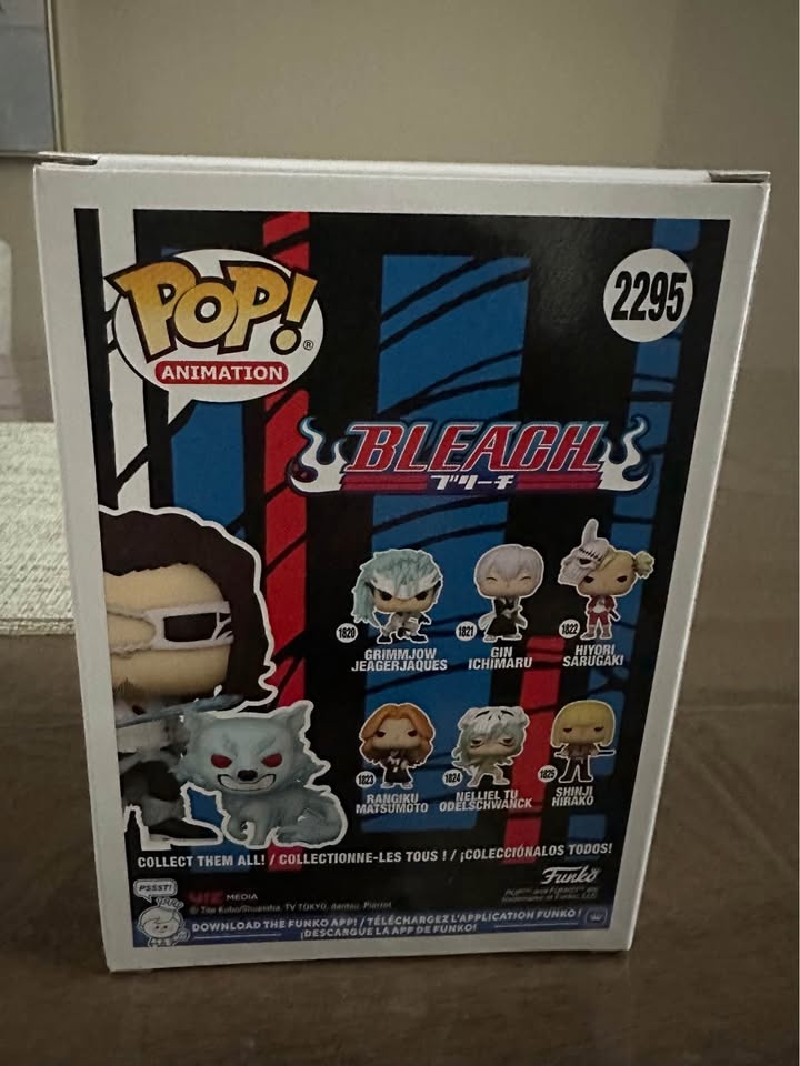 Funko Pop Bleach Coyote Stark 2295 Glow in the Dark Special Edit - photo 2