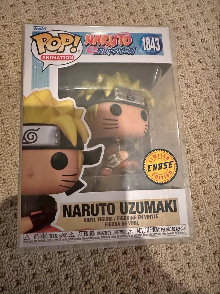 Naruto Shippuden - Naruto Uzumaki Funko Pop (Metallic Chase)