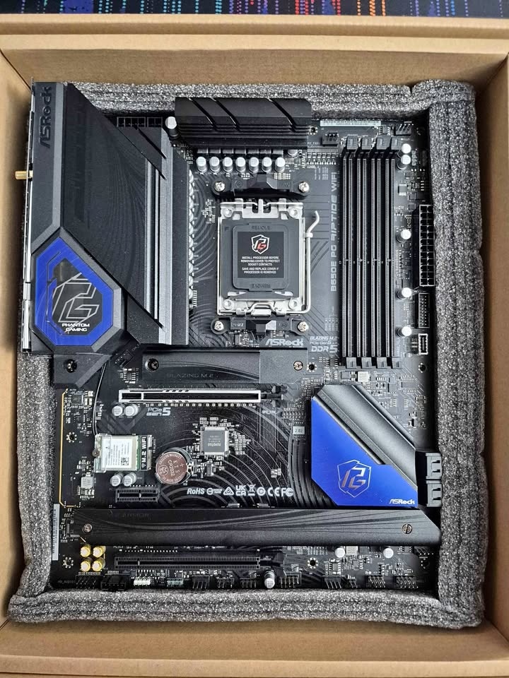 ASRock B650E PG Riptide Motherboard AM5 ATX