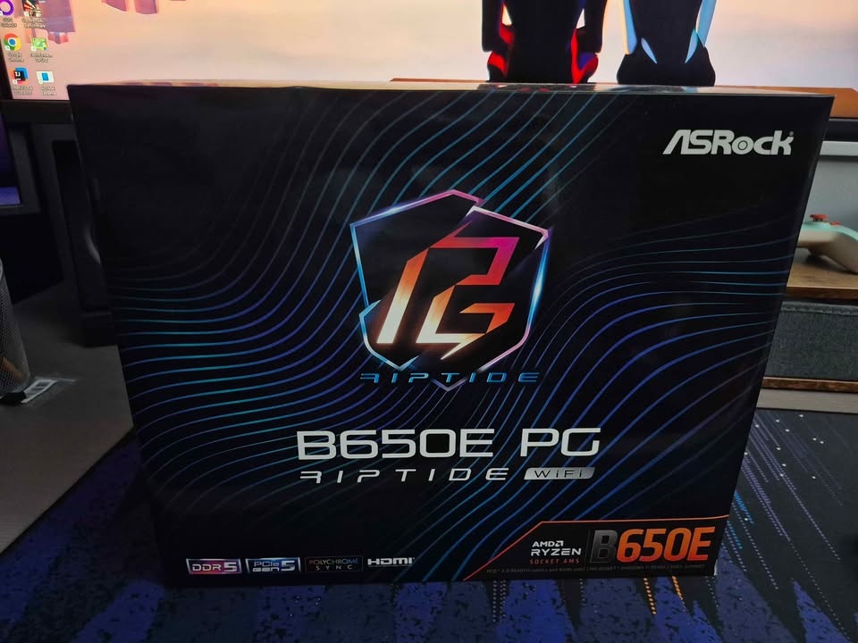 ASRock B650E PG Riptide Motherboard AM5 ATX - photo 2