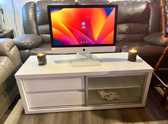 BRAND NEW Ashley Furniture "Honolulu" 47" TV Stand - Modern Whit