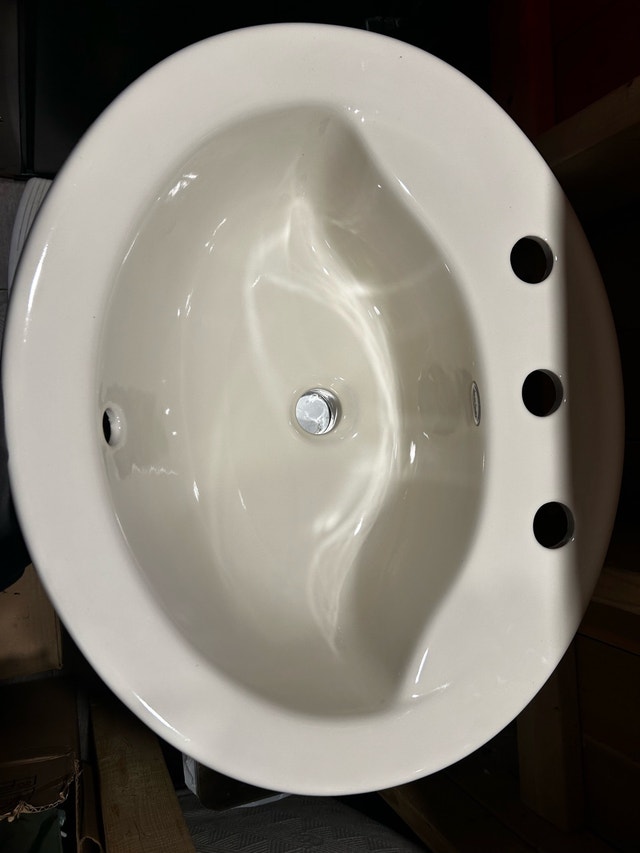 American Standard Cadet/Reminiscence Oval Drop-In Bathroom Sink