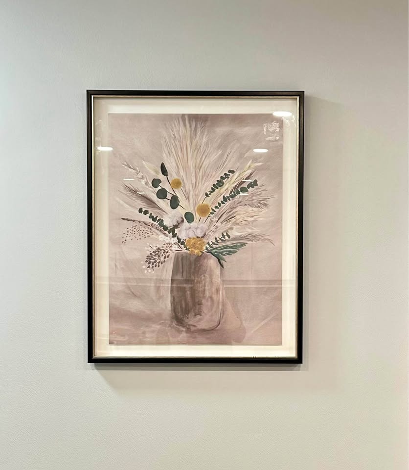 Glass Painting - 74x59 cm - Immediate pickup
