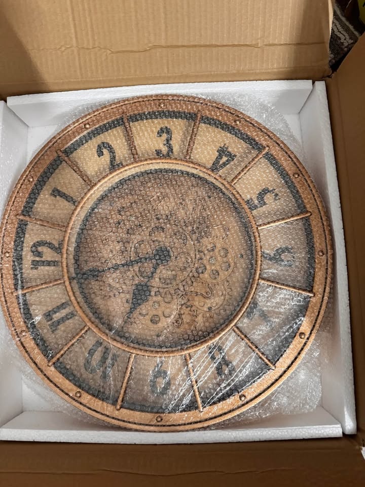 18 inch Large Gear Clock - photo 3