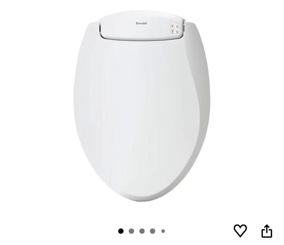 Heated Nightlight Elongated Toilet Seat