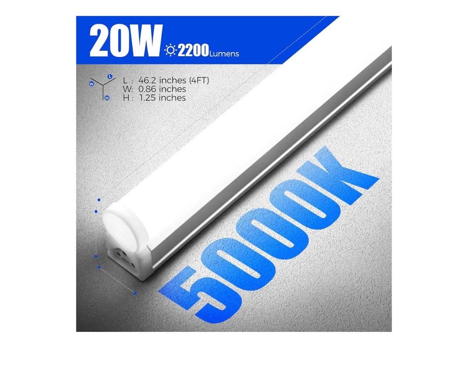 12 Pack T5 LED Shop Light 4FT - photo 2
