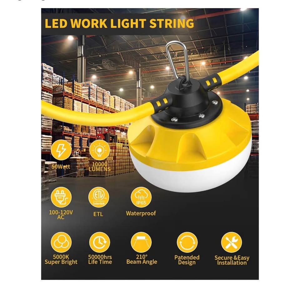 Construction String Lights - photo 2