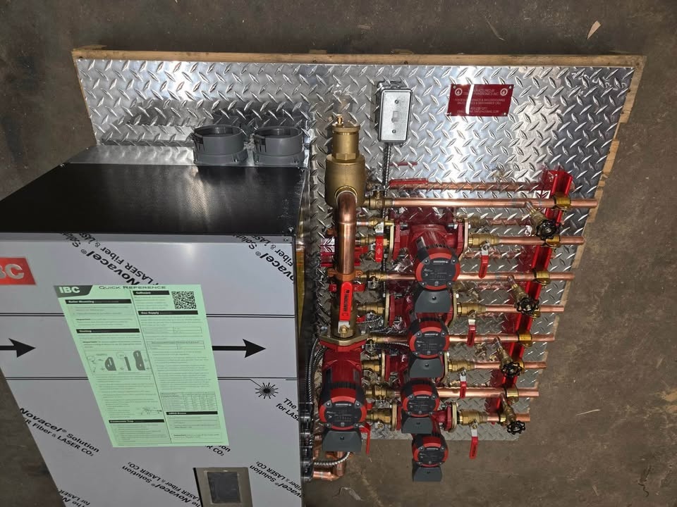 Hydronic Heating Panel - IBC VX 110/150/199 + Armstrong Pumps - photo 2