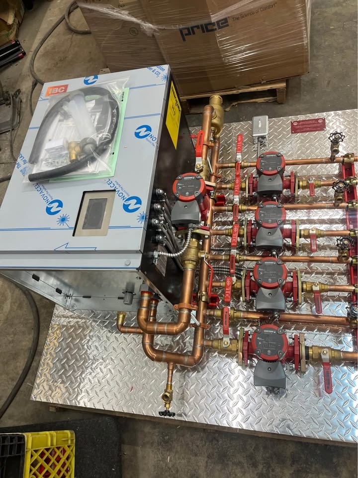 Hydronic Heating Panel - IBC VX 110/150/199 + Armstrong Pumps - photo 3