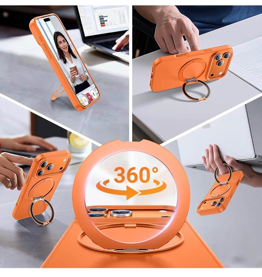 iPhone 17 Pro Max Case with Stand, MagSafe, Drop Protection, Ora - photo 4