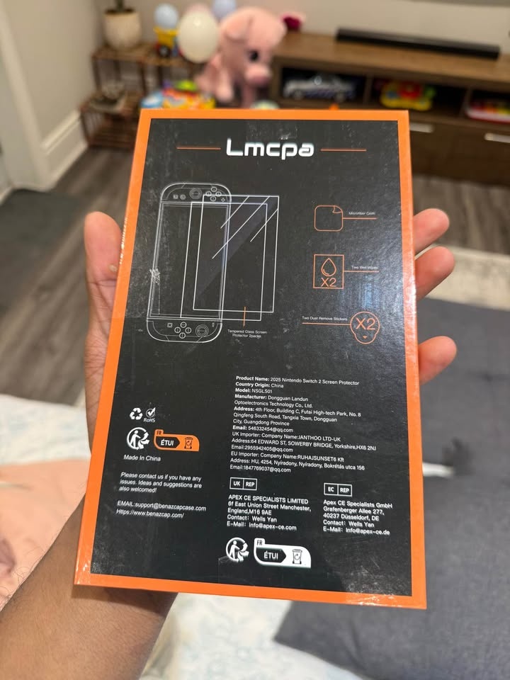 2-Pack Screen Protector for Nintendo Switch 2 (2025) - photo 2