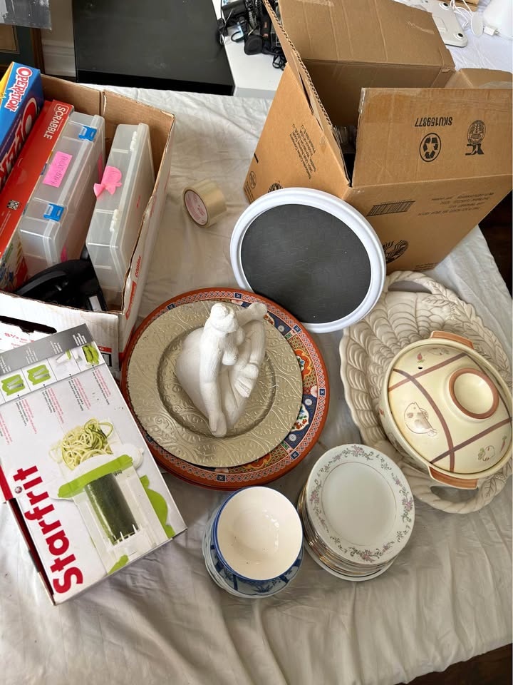 Various kitchen supplies and home decor (everything for $50)