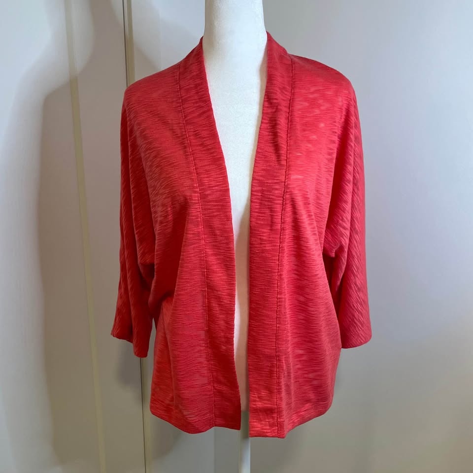 REITMAN’S Coral Open-Front Cardigan NWT - Size XL (fits like L) - photo 4