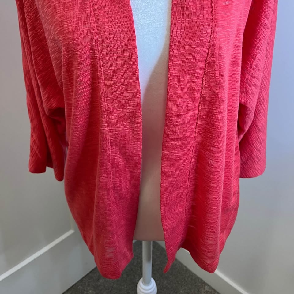 REITMAN’S Coral Open-Front Cardigan NWT - Size XL (fits like L) - photo 5