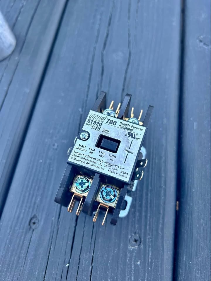 MARS 780 Professional Contactor 1.5P 30A 24V for Air Cond.