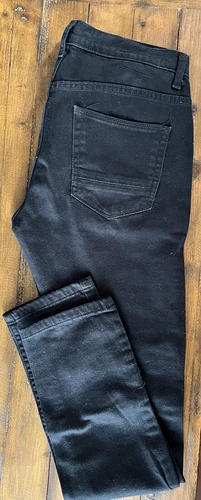 Topman Men's Skinny Stretch Jeans Black 30/32