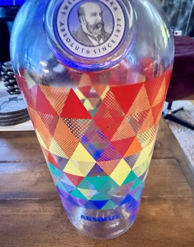 Absolut Mix PRIDE 40 Oz Bottle (Empty) - photo 2