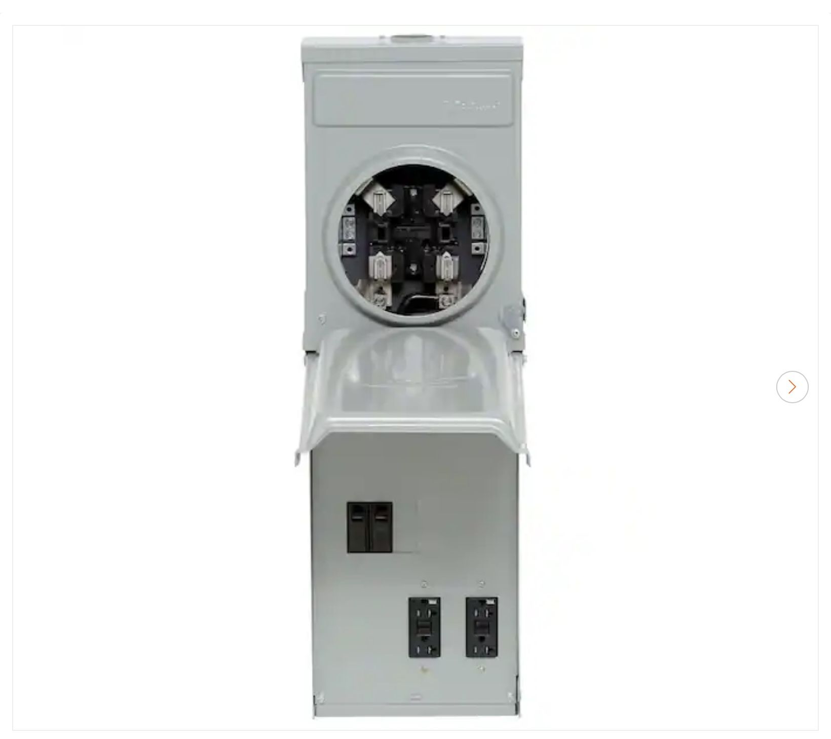 Midwest Electric 100 Amp RV Panel GFCI Top Feed