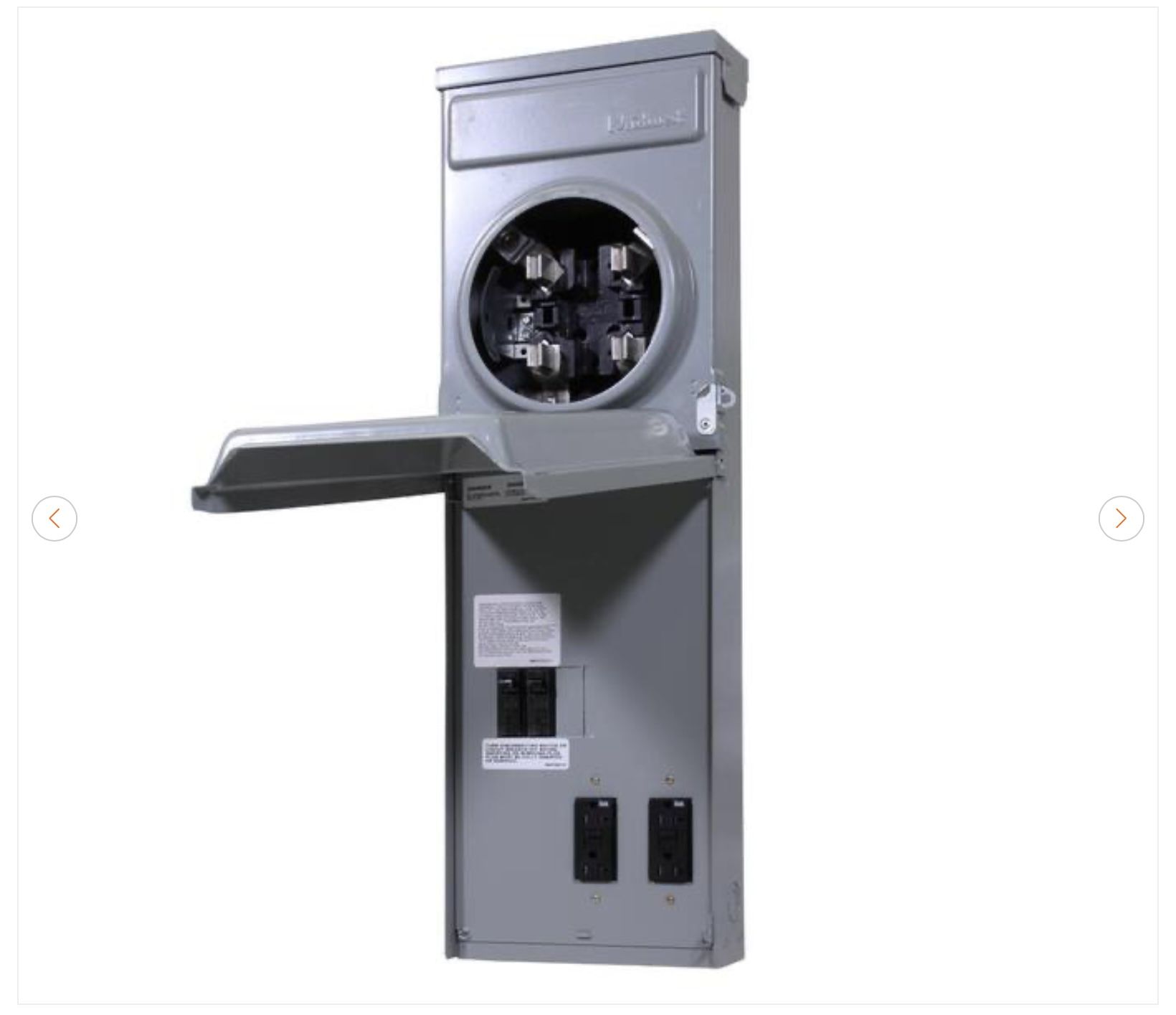 Midwest Electric 100 Amp RV Panel GFCI Top Feed - photo 4