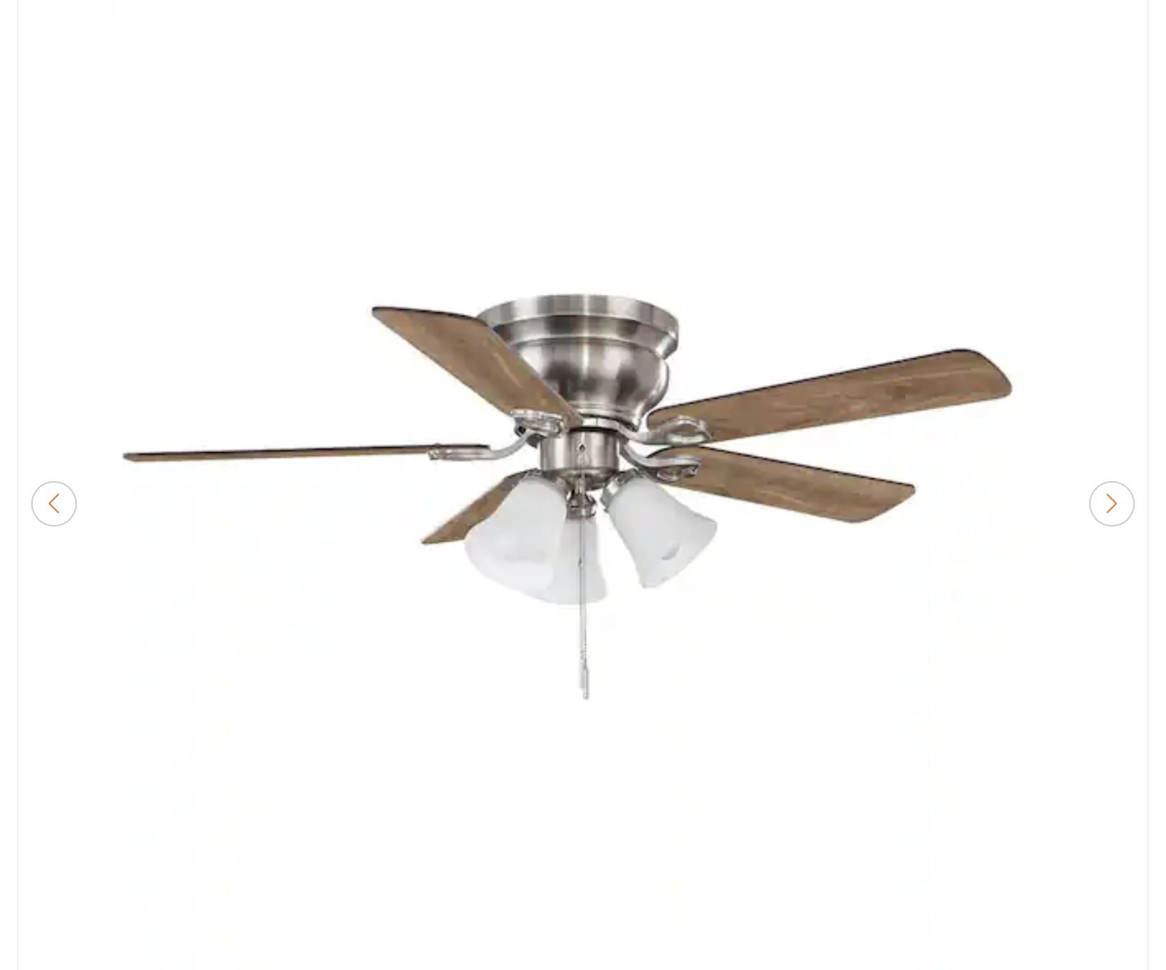 Hampton Bay Clarkston II 44" LED Ceiling Fan - New - photo 5