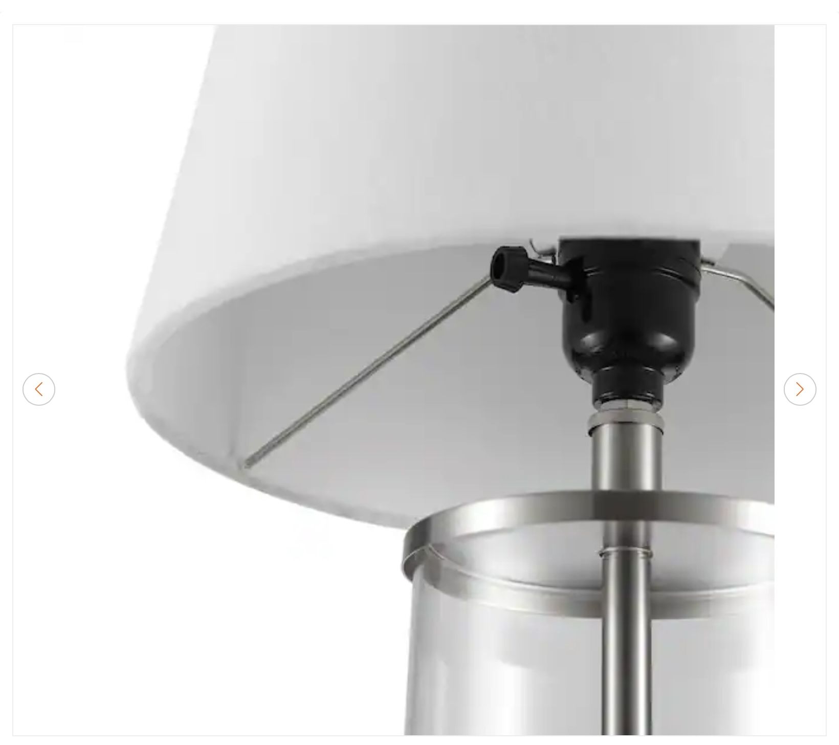 Set of 2 - Globe Electric Maya Glass Table Lamps - photo 4