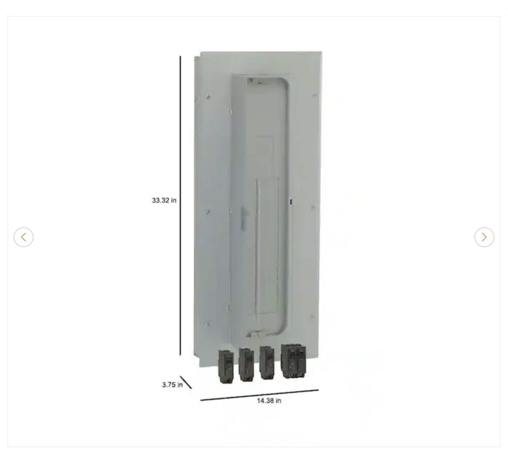 GE 200 Amp 32-Space 64-Circuit Main Lug Load Center - photo 2