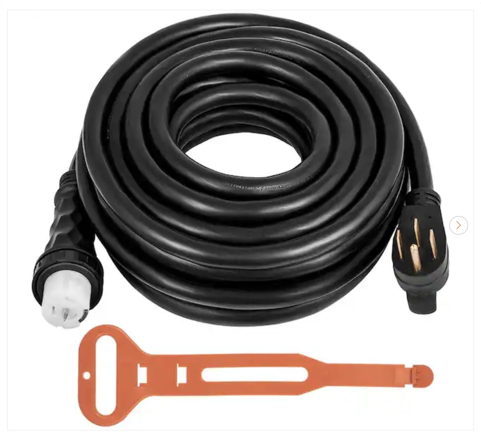 VEVOR 30 ft. Generator Extension Cord 50 Amp 250-Volt - photo 3