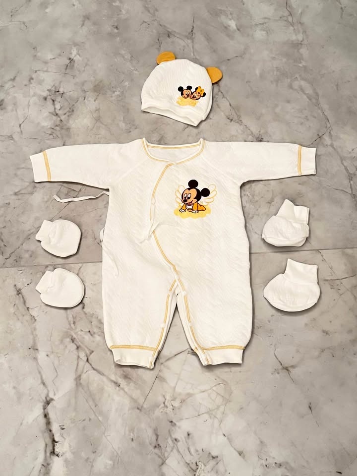 3-6 Month Disney Baby Cotton Onesie Set