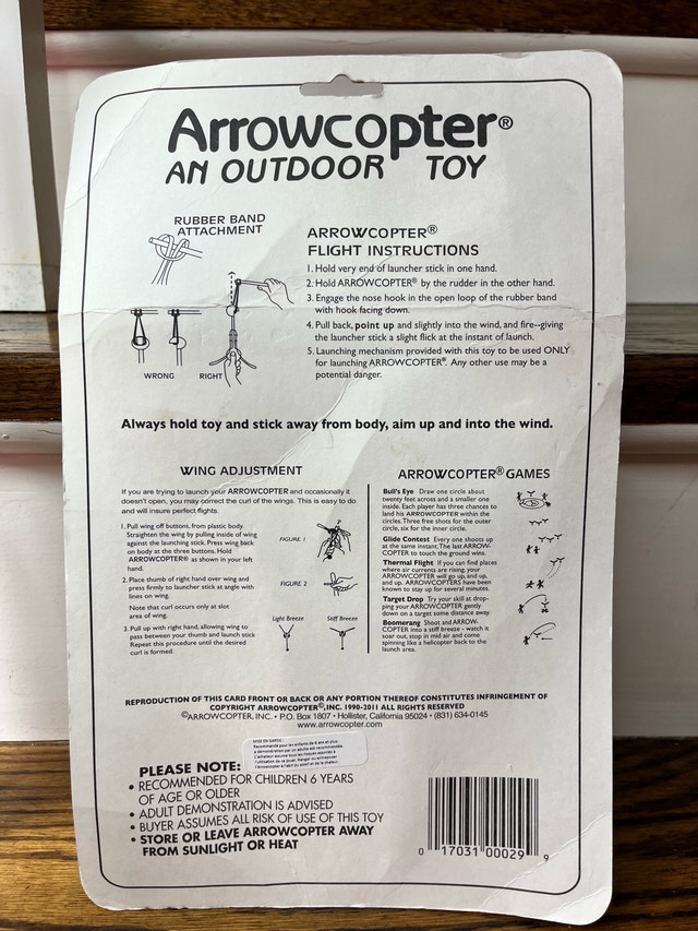 Arrowcopter Flying Toy - photo 2
