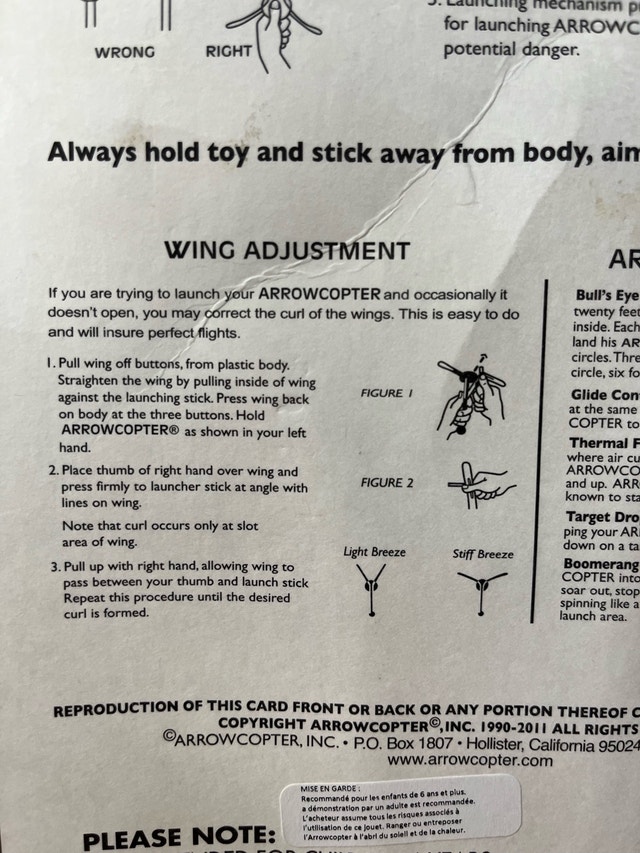 Arrowcopter Flying Toy - photo 3