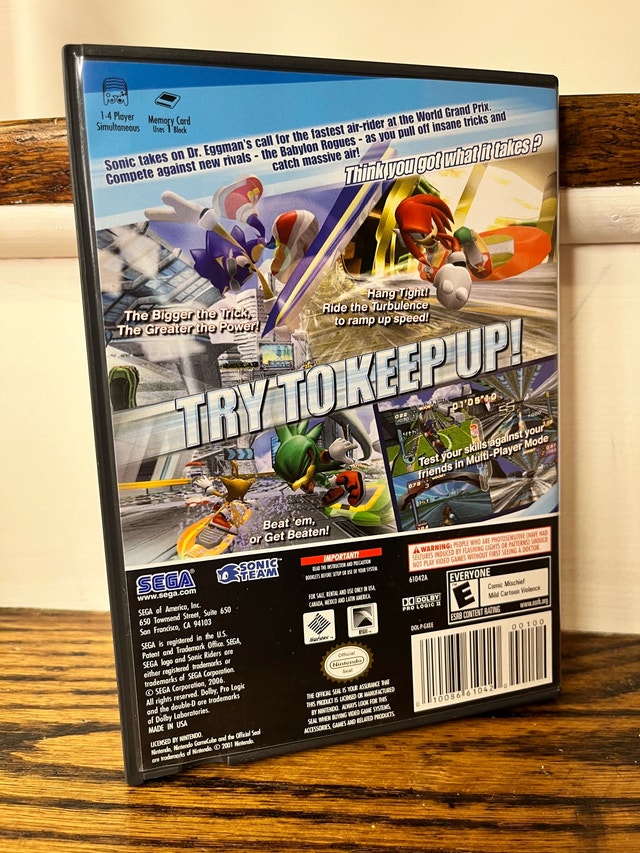 Sonic Riders Nintendo GameCube - photo 2