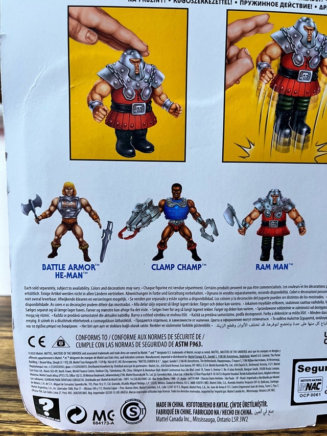 Masters of the Universe Ram Man Action Figure & Comic - photo 3