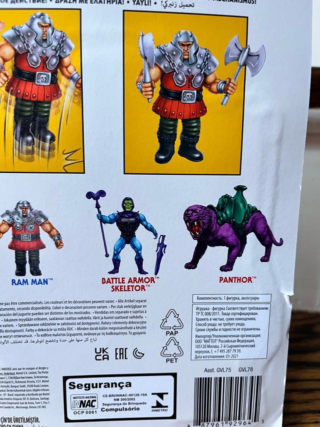 Masters of the Universe Ram Man Action Figure & Comic - photo 4