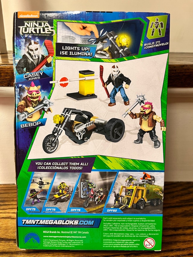 Mega Bloks Bebop Moto Attack TMNT - photo 3